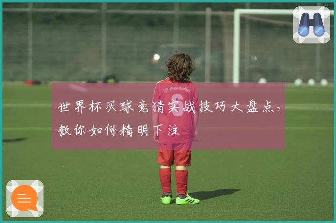 世界杯买球竞猜实战技巧大盘点，教你如何精明下注